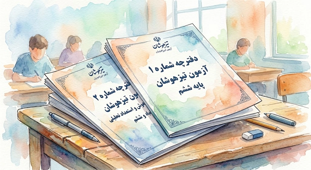 آزمون تیزهوشان ششم چند سوال دارد؟